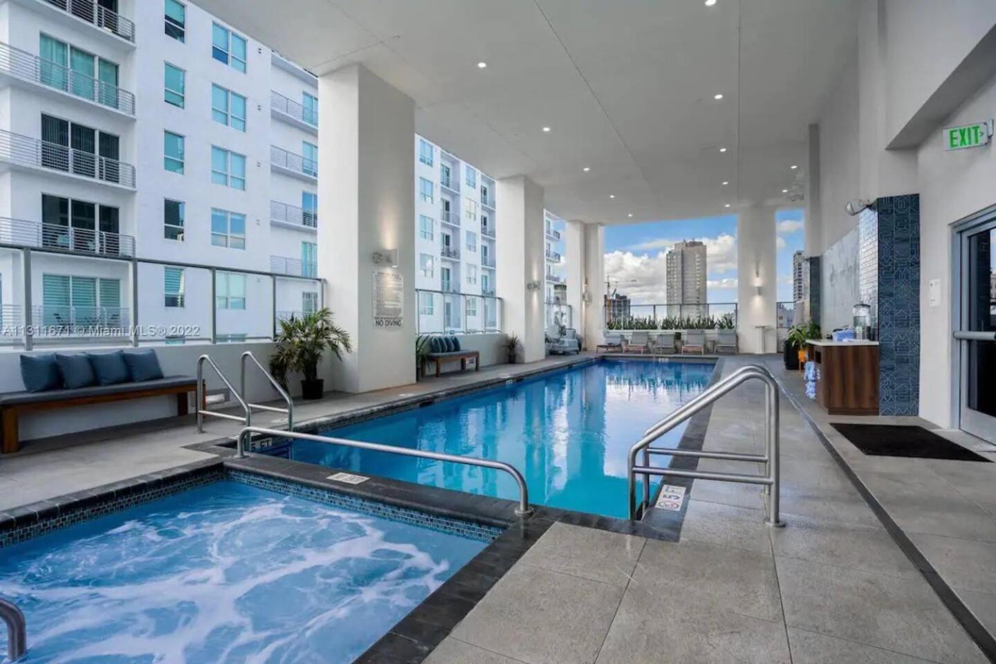 2 Bedrooms Design Condo Downtown Miami Pool And Gym 외부 사진